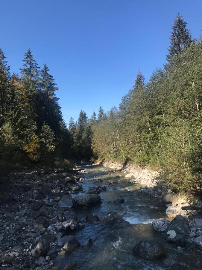 Kleine Ferienwohnung Am Rande Der Wildnis Sibratsgfall Екстер'єр фото